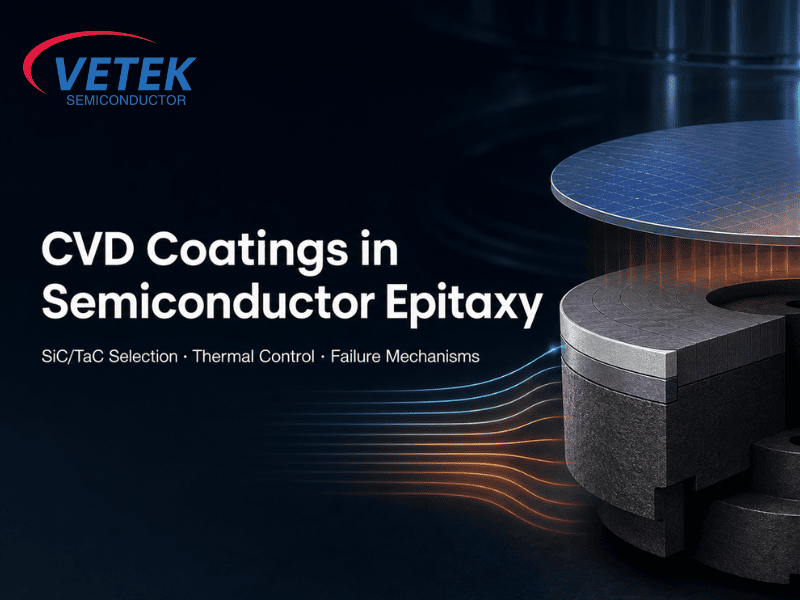 การเคลือบ CVD ใน Epitaxy ของเซมิคอนดักเตอร์: พารามิเตอร์ทางวิศวกรรม การเลือก SiC/TaC และการควบคุมความล้มเหลว