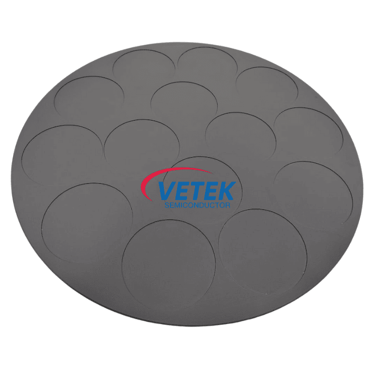 ตัวรับกราไฟท์เคลือบ SiC สำหรับ ASM